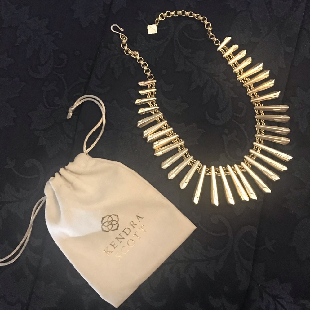 KendraScott Gold Statement Necklace
